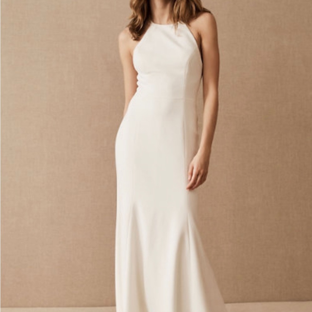 BHLDN Jenny Yoo Shipley wedding gown